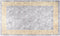 vidaXL - Vloerkleed - wasbaar - anti-slip - 150x230 - cm - grijs - en - goudkleurig