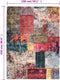 vidaXL - Vloerkleed - wasbaar - anti-slip - 150x230 - cm - patchwork - meerkleurig
