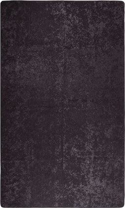 vidaXL - Vloerkleed - wasbaar - anti-slip - 150x230 - cm - antracietkleurig
