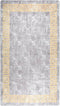vidaXL - Vloerkleed - wasbaar - anti-slip - 190x300 - cm - grijs