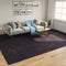 vidaXL - Vloerkleed - wasbaar - anti-slip - 400x300 - cm - antracietkleurig
