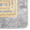 vidaXL - Vloerkleed - wasbaar - anti-slip - 80x150 - cm - grijs