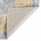 vidaXL - Vloerkleed - wasbaar - anti-slip - 80x150 - cm - grijs