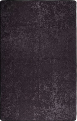 vidaXL - Vloerkleed - wasbaar - anti-slip - 80x150 - cm - antracietkleurig