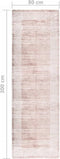 vidaXL - Vloerkleed - wasbaar - anti-slip - 80x300 - cm - beige