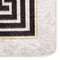vidaXL - Vloerkleed - wasbaar - anti-slip - 80x300 - cm - lichtbeige