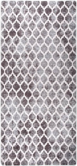 vidaXL - Vloerkleed - wasbaar - anti-slip - 80x300 - cm - meerkleurig
