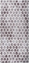 vidaXL - Vloerkleed - wasbaar - anti-slip - 80x300 - cm - meerkleurig