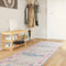 vidaXL - Vloerkleed - wasbaar - anti-slip - 80x300 - cm - meerkleurig
