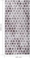 vidaXL - Vloerkleed - wasbaar - anti-slip - 80x300 - cm - meerkleurig