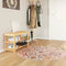 vidaXL - Vloerkleed - wasbaar - anti-slip - Ø - 120 - cm - meerkleurig