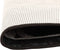 vidaXL - Vloerkleed - wasbaar - anti-slip - Ø - 120 - cm - zwart - en - wit