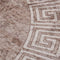 vidaXL Vloerkleed wasbaar anti-slip ø120 cm beige