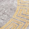 vidaXL - Vloerkleed - wasbaar - anti-slip - ø120 - cm - grijs