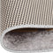 vidaXL - Vloerkleed - wasbaar - anti-slip - ø120 - cm - grijs
