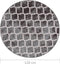 vidaXL - Vloerkleed - wasbaar - anti-slip - ø120 - cm - meerkleurig