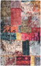 vidaXL - Vloerkleed - wasbaar - anti-slip - patchwork - 160x230 - cm - meerkleurig