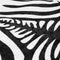vidaXL - Vloerkleed - zebrapatroon - wasbaar - anti-slip - 120x170 - cm - zwart - wit
