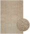 vidaXL - Vloerkleed - ZIZUR - beige - binnen - en - buiten - 140x200 - cm - jute - look
