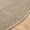 vidaXL - Vloerkleed - ZIZUR - beige - binnen - en - buiten - Ø - 90 - cm - jute - look