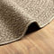 vidaXL - Vloerkleed - ZIZUR - beige - binnen - en - buiten - Ø - 90 - cm - jute - look