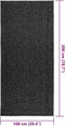 vidaXL - Vloerkleed - ZIZUR - binnen - en - buiten - 100x200cm - jute - look - antraciet