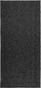 vidaXL - Vloerkleed - ZIZUR - binnen - en - buiten - 100x200cm - jute - look - antraciet