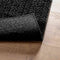 vidaXL - Vloerkleed - ZIZUR - binnen - en - buiten - 120x120cm - jute - look - antraciet