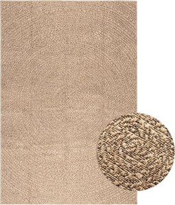 vidaXL - Vloerkleed - ZIZUR - binnen - en - buiten - 140x200 - cm - jute - look