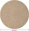 vidaXL - Vloerkleed - ZIZUR - binnen - en - buiten - 160 - cm - jute - look