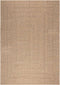 vidaXL - Vloerkleed - ZIZUR - binnen - en - buiten - 160x230 - cm - jute - look