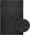 vidaXL - Vloerkleed - ZIZUR - binnen - en - buiten - 160x230cm - jute - look - antraciet