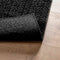 vidaXL - Vloerkleed - ZIZUR - binnen - en - buiten - 200x200cm - jute - look - antraciet