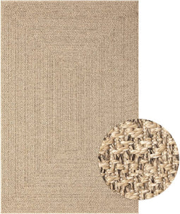 vidaXL - Vloerkleed - ZIZUR - binnen - en - buiten - 200x290 - cm - jute - look