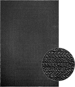 vidaXL - Vloerkleed - ZIZUR - binnen - en - buiten - 200x290cm - jute - look - antraciet