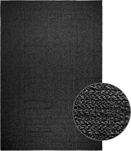 vidaXL - Vloerkleed - ZIZUR - binnen - en - buiten - 240x340cm - jute - look - antraciet