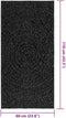 vidaXL - Vloerkleed - ZIZUR - binnen - en - buiten - 60x110 - cm - jute - look - antraciet