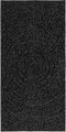 vidaXL - Vloerkleed - ZIZUR - binnen - en - buiten - 60x110 - cm - jute - look - antraciet