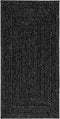 vidaXL - Vloerkleed - ZIZUR - binnen - en - buiten - 60x110 - cm - jute - look - antraciet