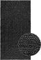 vidaXL - Vloerkleed - ZIZUR - binnen - en - buiten - 80x150 - cm - jute - look - antraciet