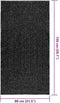 vidaXL - Vloerkleed - ZIZUR - binnen - en - buiten - 80x150 - cm - jute - look - antraciet