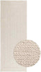 vidaXL - Vloerkleed - ZIZUR - room - binnen - en - buiten - 80x200 - cm - jute - look
