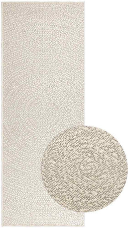 vidaXL - Vloerkleed - ZIZUR - room - binnen - en - buiten - 80x200 - cm - jute - look