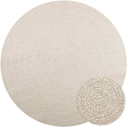 vidaXL - Vloerkleed - ZIZUR - room - binnen - en - buiten - Ø - 200 - cm - jute - look