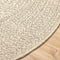 vidaXL - Vloerkleed - ZIZUR - room - binnen - en - buiten - Ø - 200 - cm - jute - look