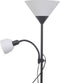 vidaXL Vloerlamp zwart