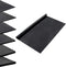 vidaXL - Vloermat - anti-slip - 1 - mm - glad - 1,2x5 - m - rubber