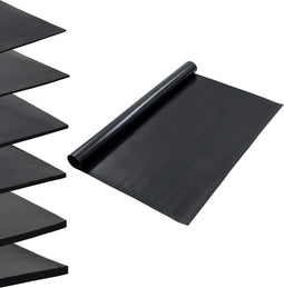 vidaXL - Vloermat - anti-slip - 2 - mm - glad - 1,2x2 - m - rubber