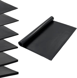 vidaXL - Vloermat - anti-slip - 2 - mm - glad - 1,2x5 - m - rubber