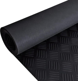 vidaXL - Vloermat - anti-slip - 3 - mm - 1,5x2 - m - rubber - ruit
